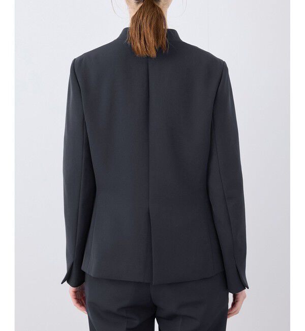 Rope&rsquo;Picnic「【360&deg;ウルトラストレッチ】UVカット・花粉ガード/ノーラペルジャケット/セットアップ対応」|ノーカラージャケット|