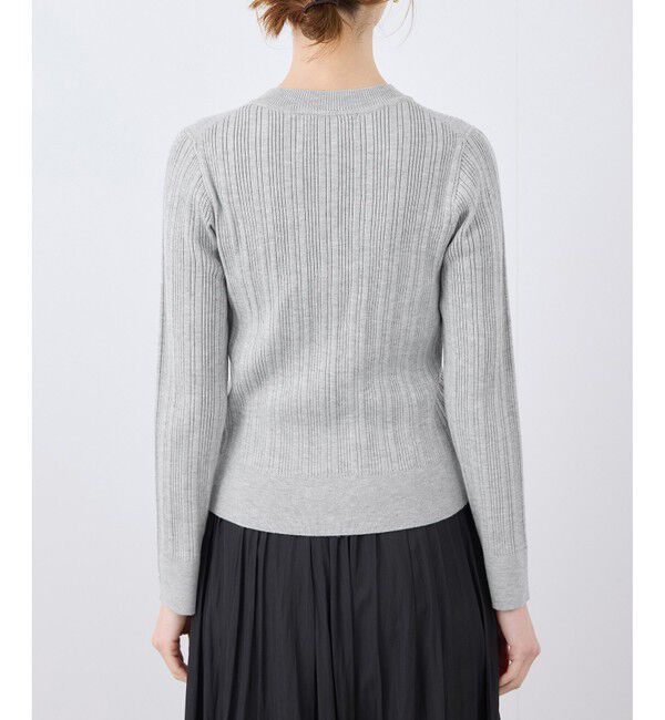Rope&rsquo;Picnic「シルク混ワンポイントニットプルオーバー」|ニット・セーター|