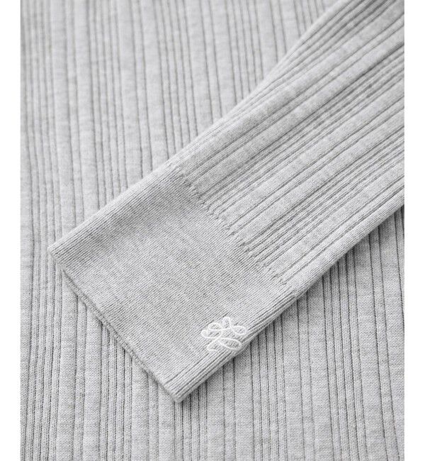 Rope&rsquo;Picnic「シルク混ワンポイントニットプルオーバー」|ニット・セーター|