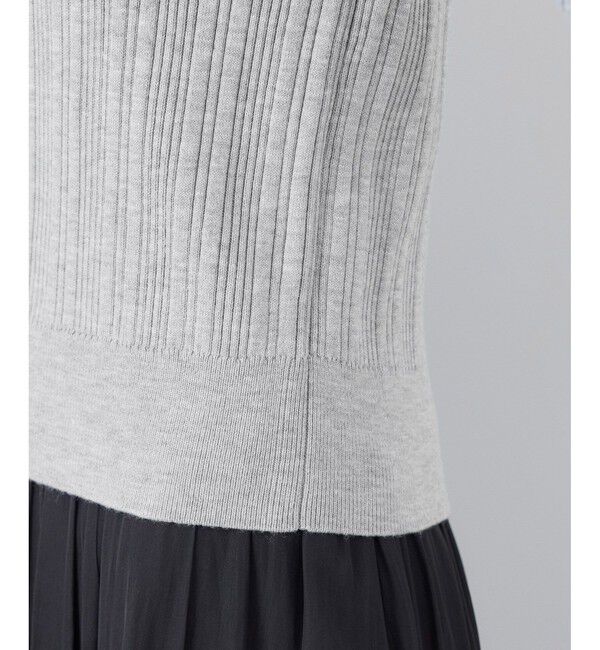 Rope&rsquo;Picnic「シルク混ワンポイントニットプルオーバー」|ニット・セーター|