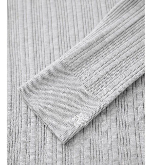 Rope&rsquo;Picnic「シルク混ワンポイントニットプルオーバー」|ニット・セーター|