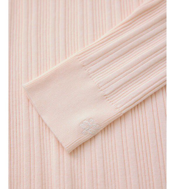 Rope&rsquo;Picnic「シルク混ワンポイントニットプルオーバー」|ニット・セーター|