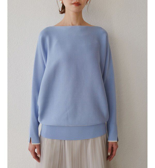 Rope&rsquo;Picnic「【YOKU MOKU/ヨックモック&times;ROPE' PICNIC】ビスキュイニット」|ニット・セーター|