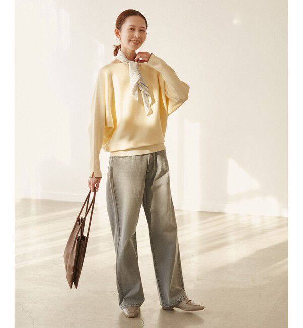 Rope&rsquo;Picnic「【YOKU MOKU/ヨックモック&times;ROPE' PICNIC】ビスキュイニット」|ニット・セーター|