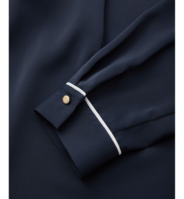 Rope&rsquo;Picnic「【WEB限定カラー】多機能ランダムタックブラウス/セレモニー・通勤対応」|シャツ・ブラウス|