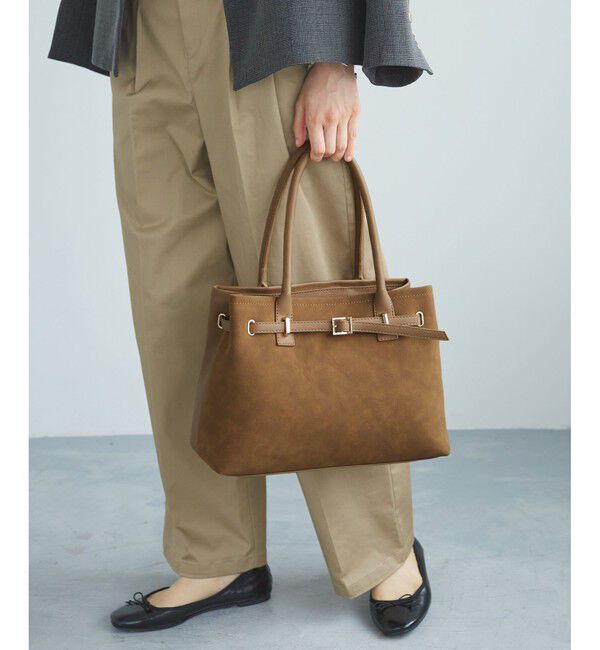 ROPE PICNIC PASSAGE「ベルトデザインクラシックトートバッグ」|トートバッグ|