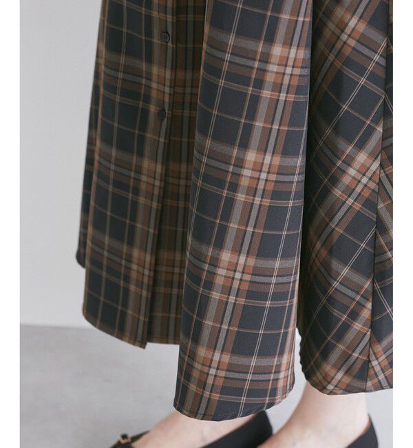 Rope&rsquo;Picnic「ウエストタックチェックアソートワンピース」|ワンピース|