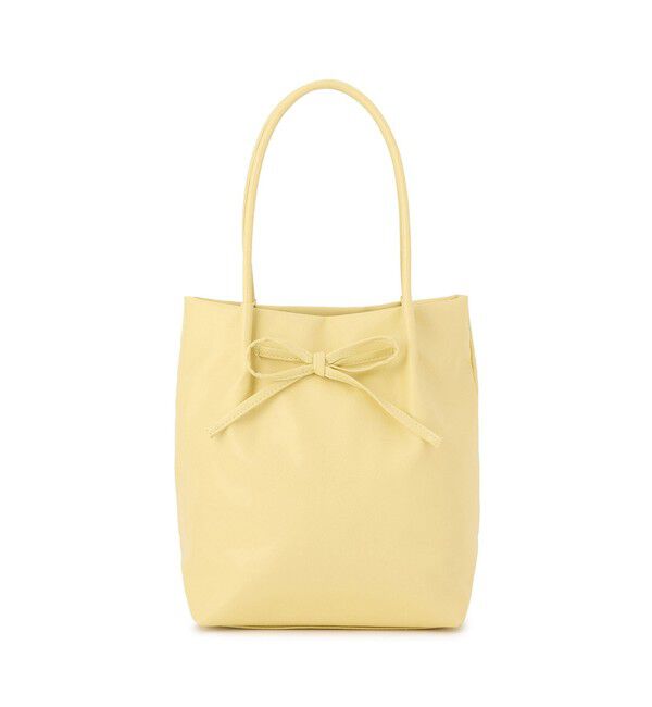 ROPE PICNIC PASSAGE「洗えるバッグ リボンディティールトートバッグ/イージーケア」|トートバッグ|