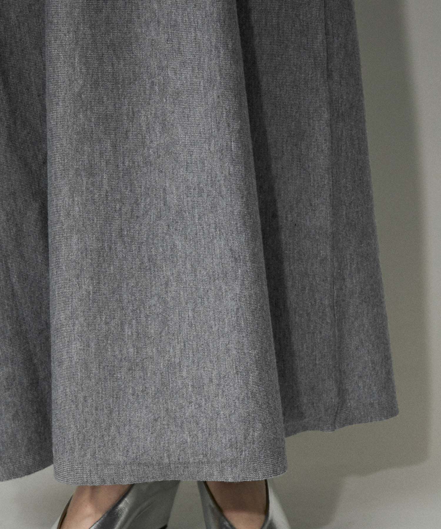 ADAM ET ROPE'「フレアカフスニットワンピース」|ワンピース|