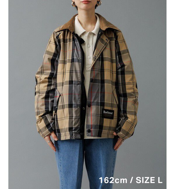 ADAM ET ROPE'「《別注》【Barbour/バブアー】TRANSPORT リバーシブルブルゾン / ブルガリア製」|ブルゾン・スタジャン|