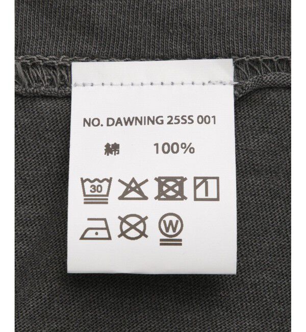 ADAM ET ROPE'「【DAWNING(ドーニング)】OG LOGO LS TEE」|Tシャツ・カットソー|