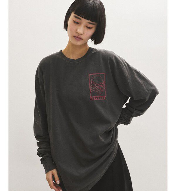 ADAM ET ROPE'「【DAWNING(ドーニング)】OG LOGO LS TEE」|Tシャツ・カットソー|