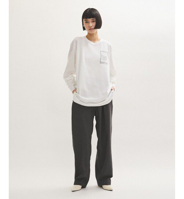 ADAM ET ROPE'「【DAWNING(ドーニング)】OG LOGO LS TEE」|Tシャツ・カットソー|