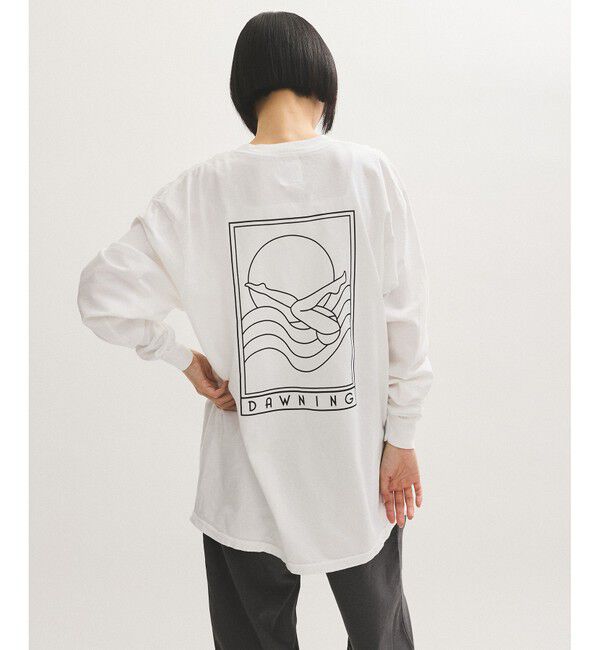 ADAM ET ROPE'「【DAWNING(ドーニング)】OG LOGO LS TEE」|Tシャツ・カットソー|