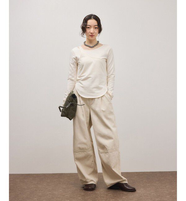 ADAM ET ROPE'「ダブルポケットパテッドショルダー」|ショルダー・メッセンジャー|