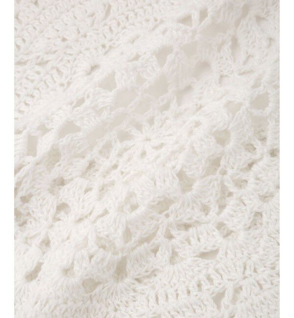 ADAM ET ROPE'「クロシェニットビスチェ」|キャミソール|