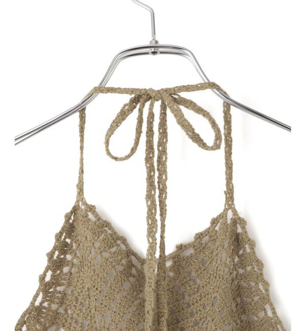 ADAM ET ROPE'「クロシェニットビスチェ」|キャミソール|