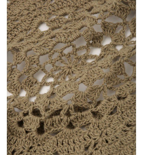 ADAM ET ROPE'「クロシェニットビスチェ」|キャミソール|