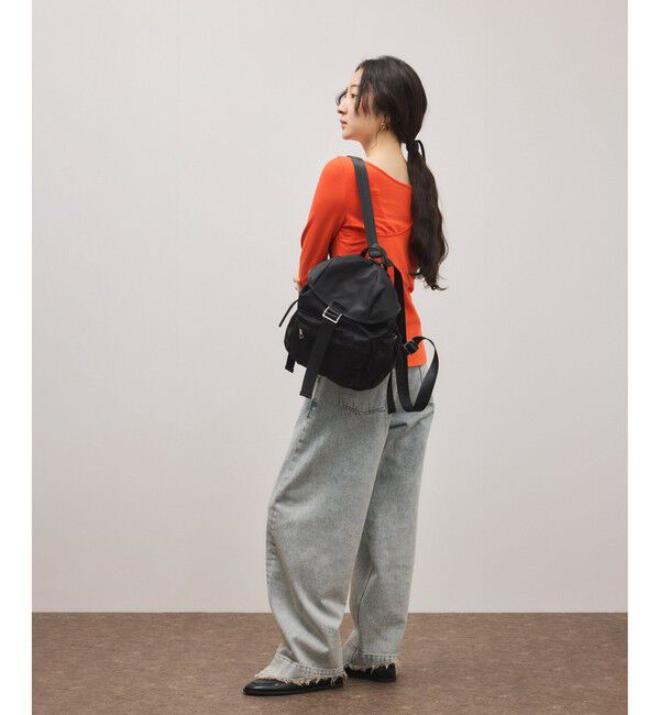 ADAM ET ROPE'「フラップベルトミディアムリュック」|リュック|