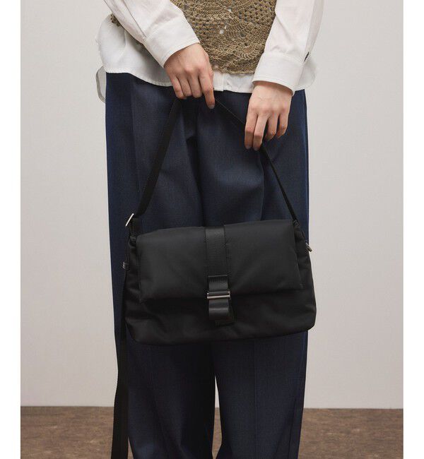 ADAM ET ROPE'「パテッドフラップショルダーバッグ」|ショルダー・メッセンジャー|