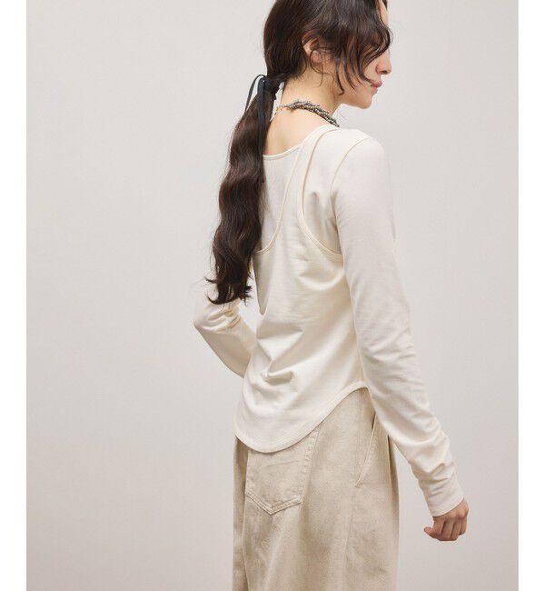 ADAM ET ROPE'「ワンショルダートップス」|Tシャツ・カットソー|