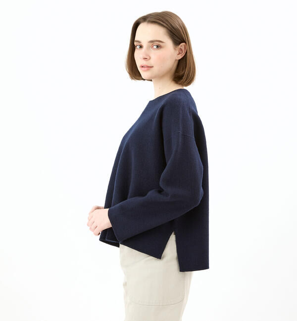 ORCIVAL「ORCIVAL | ウールジャージー ボートネックプルオーバー WOMEN」|その他|