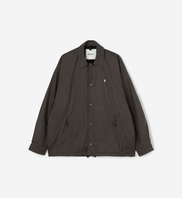 GYMPHLEX「Gymphlex | ウールライクツイル ジャケット BROWN MEN」|テーラードジャケット|