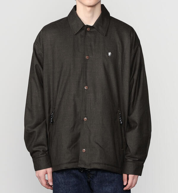 GYMPHLEX「Gymphlex | ウールライクツイル ジャケット BROWN MEN」|テーラードジャケット|