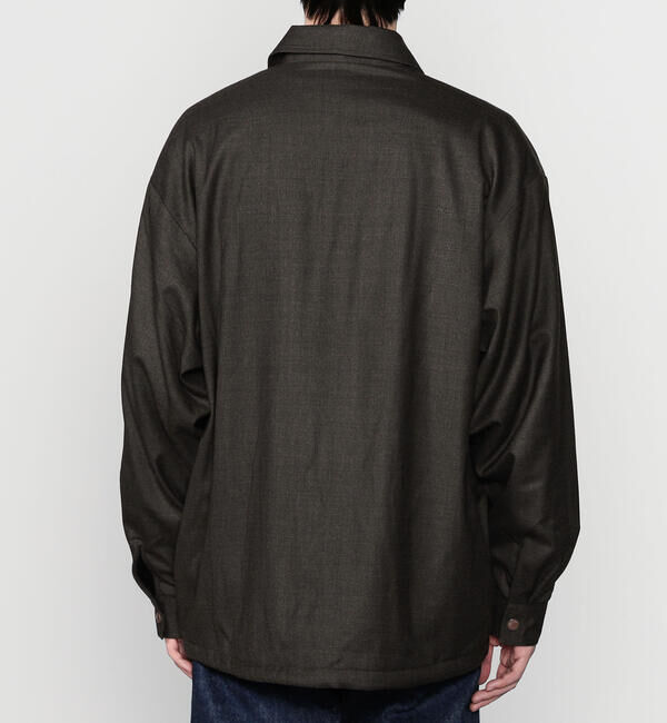 GYMPHLEX「Gymphlex | ウールライクツイル ジャケット BROWN MEN」|テーラードジャケット|