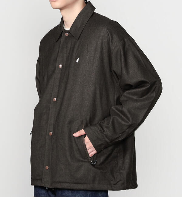 GYMPHLEX「Gymphlex | ウールライクツイル ジャケット BROWN MEN」|テーラードジャケット|