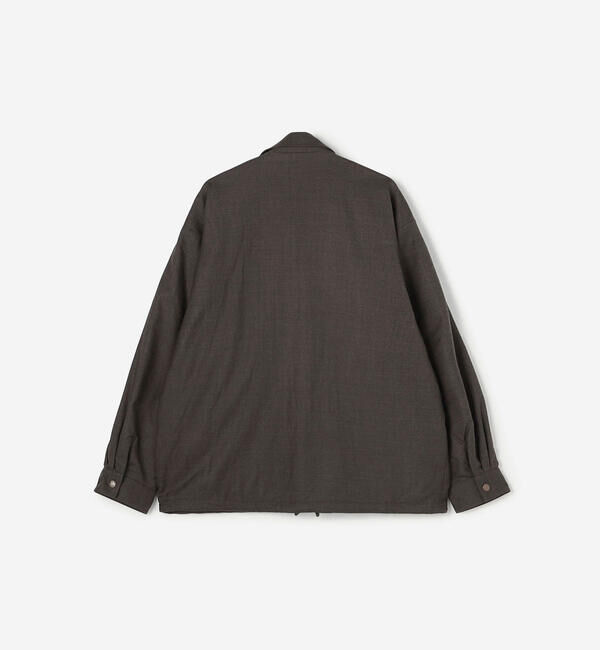 GYMPHLEX「Gymphlex | ウールライクツイル ジャケット BROWN MEN」|テーラードジャケット|