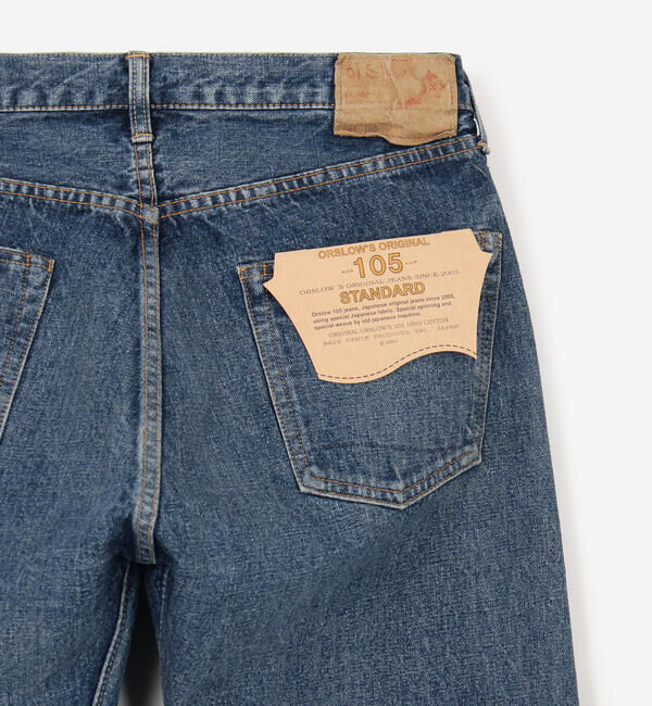  「orSlow | 105 STANDARD SELVEDGE DENIM 2YEAR WASH MEN」|デニム|