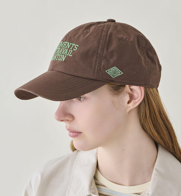 DANTON「DANTON | ダンプ 6Pロゴキャップ UNISEX」|キャップ・キャスケット|