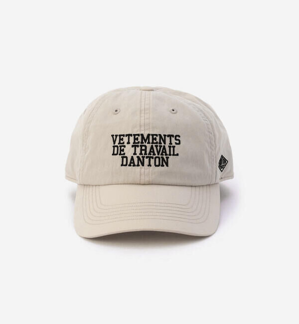 DANTON「DANTON | ダンプ 6Pロゴキャップ UNISEX」|キャップ・キャスケット|