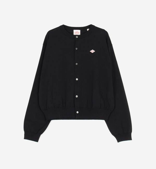 DANTON「DANTON | ジャージーニット クルーネック長袖カーディガン WOMEN」|ニット・セーター|