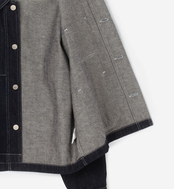 ORCIVAL「ORCIVAL | コットンヘンプデニム カバーオール WOMEN」|デニムジャケット|