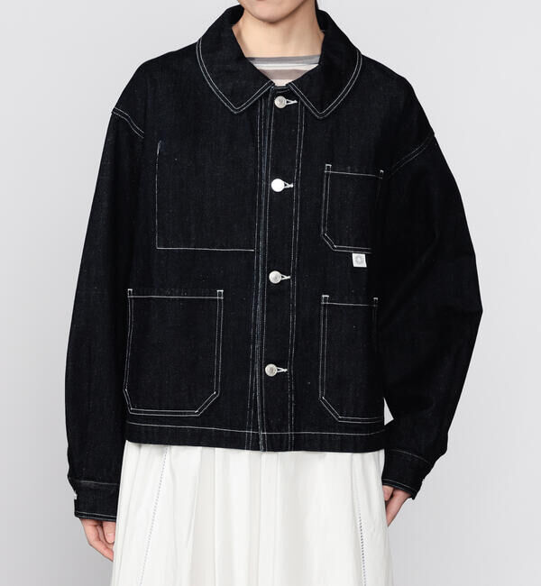ORCIVAL「ORCIVAL | コットンヘンプデニム カバーオール WOMEN」|デニムジャケット|