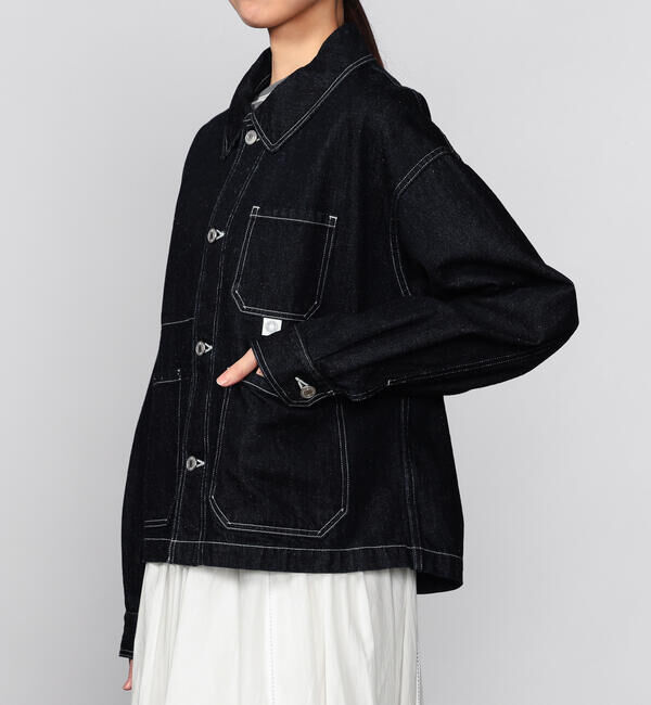 ORCIVAL「ORCIVAL | コットンヘンプデニム カバーオール WOMEN」|デニムジャケット|