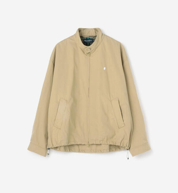 GYMPHLEX「Gymphlex | コットンポリエステル ジップジャケット MEN」|テーラードジャケット|BEIGE