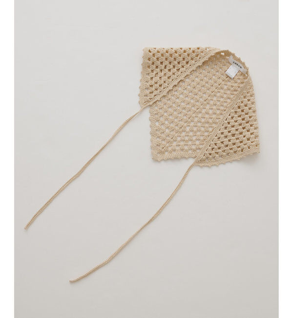 「【THROW】Crochet Scarf」|マフラー|