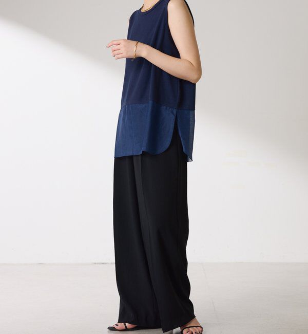  「【C&prime;NOTE/ノート】【新色登場】裾シアータンクトップ」|Tシャツ・カットソー|