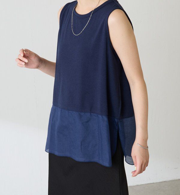  「【C&prime;NOTE/ノート】【新色登場】裾シアータンクトップ」|Tシャツ・カットソー|