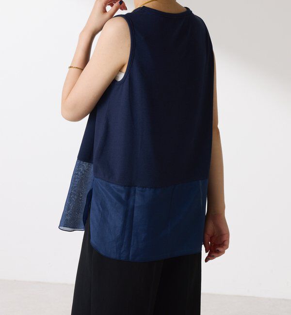  「【C&prime;NOTE/ノート】【新色登場】裾シアータンクトップ」|Tシャツ・カットソー|