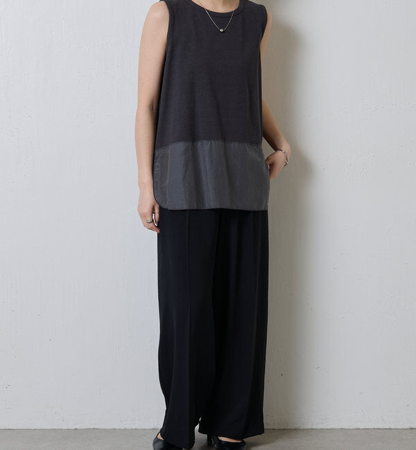  「【C&prime;NOTE/ノート】【新色登場】裾シアータンクトップ」|Tシャツ・カットソー|