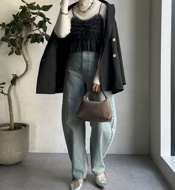  「【新色追加】チュールビスチェ」|シャツ・ブラウス|