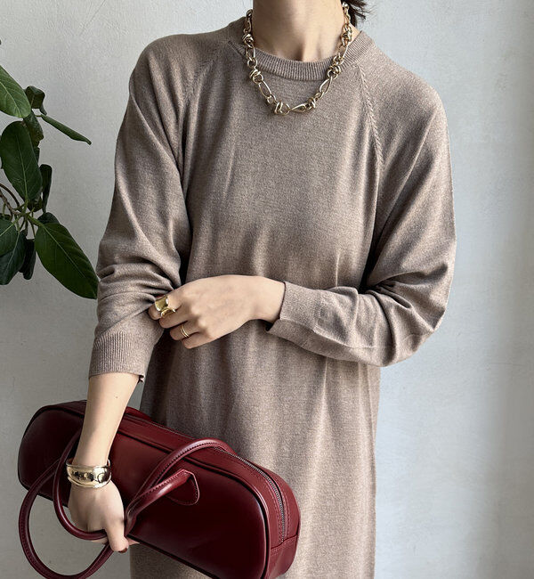  「【WEB限定】シャギーニットベスト＋ワンピースセット」|スーツ|