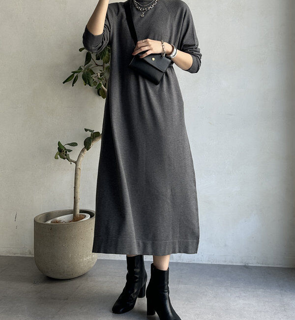  「【WEB限定】シャギーニットベスト＋ワンピースセット」|スーツ|