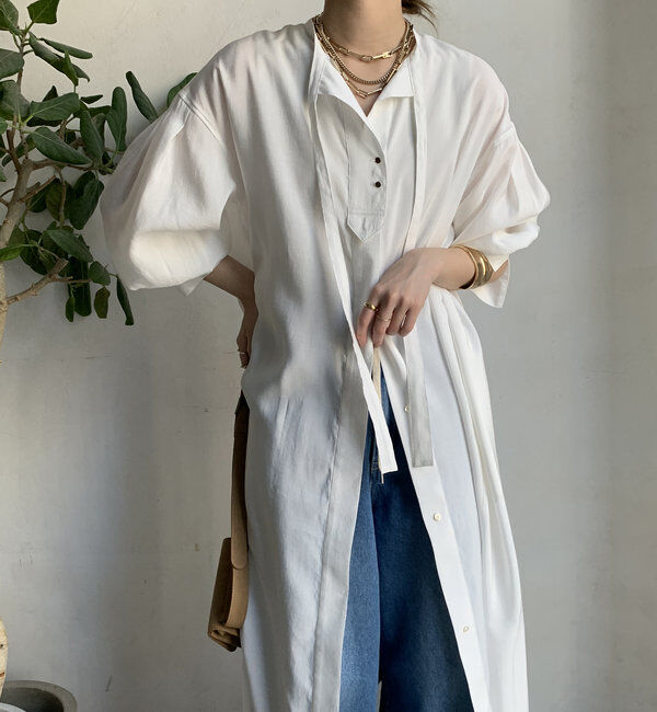  「スキッパー棒タイワンピース」|ワンピース|