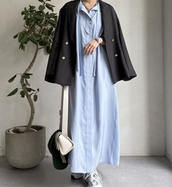  「スキッパー棒タイワンピース」|ワンピース|