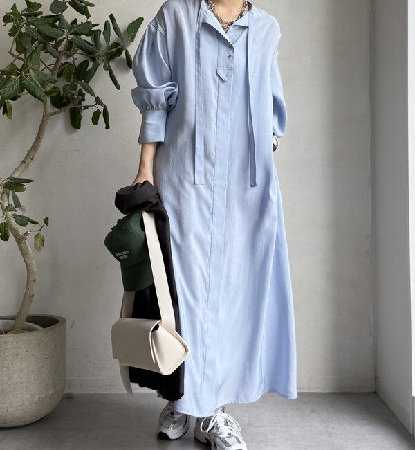  「スキッパー棒タイワンピース」|ワンピース|